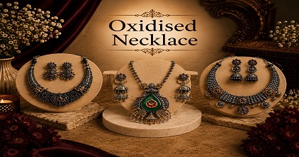 Oxidised Necklace