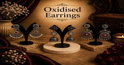 Oxidised Earrings