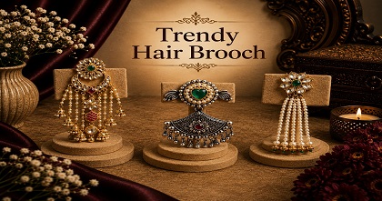 Trendy Hair Brooch